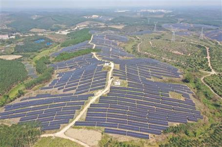 冶建公司這個項目開工了，建設(shè)規(guī)模100MW