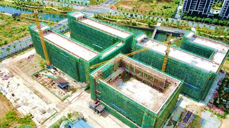 【奮戰(zhàn)三季度 打贏攻堅戰(zhàn)】柳州市明德小學2#、3#教學樓主體結構通過驗收